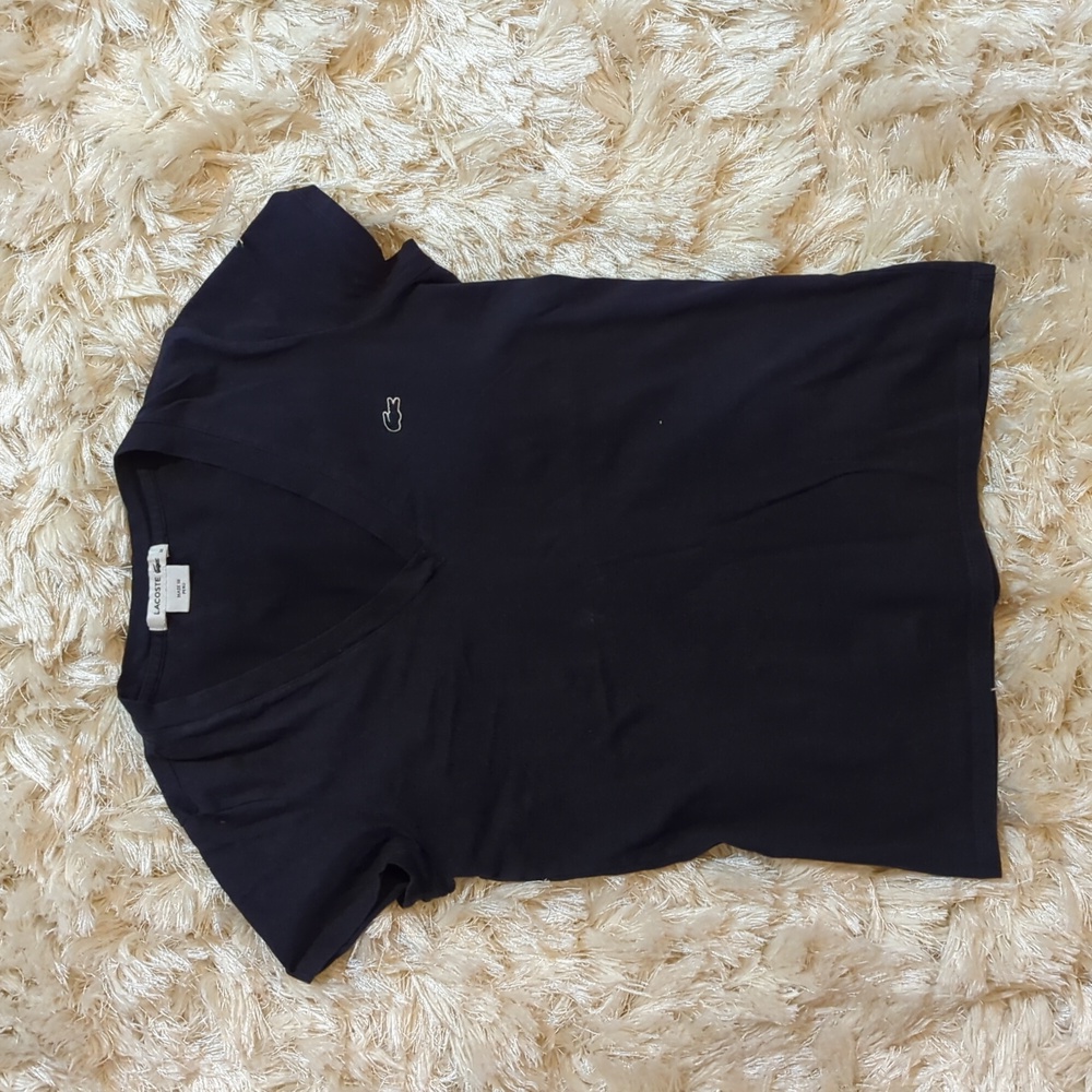 Blue LACOSTE T-SHIRT